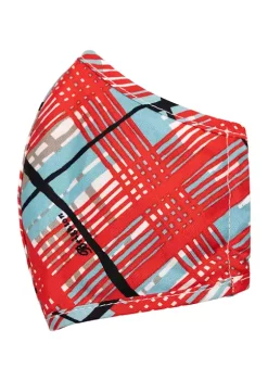Coupon ???? Brighton® Adult Picnic Plaid Aqua Mask ????