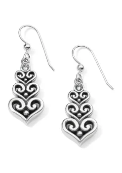 Best deal ???? Brighton® Alcazar Heart Trio French Wire Earrings ???? -Brighton shop Belk 1020