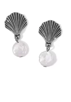 Flash Sale ???? Brighton® Silver Shells Pearl Drop Earrings ????
