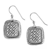 Best deal ✔️ Brighton® Ferrara Artisan Square French Wire Earrings in Sterling Silver ✨ -Brighton shop Belk 1212