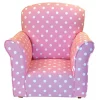 Top 10 ⭐ Brighton Home Furniture Modern Toddler Rocker in Baby Pink with White Polka Dot Printed Cotton ???? -Brighton shop Belk 1268