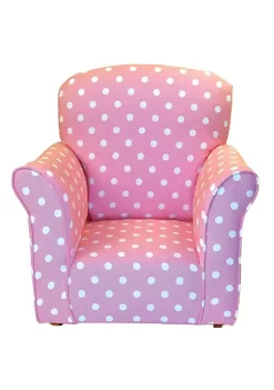 Top 10 ⭐ Brighton Home Furniture Modern Toddler Rocker in Baby Pink with White Polka Dot Printed Cotton ???? -Brighton shop Belk 1270