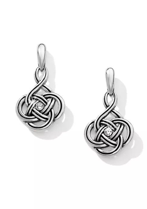 Buy ⌛ Brighton® Interlok Petite Post Drop Earrings ❤️ 3 Buy ⌛ Brighton® Interlok Petite Post Drop Earrings ❤️