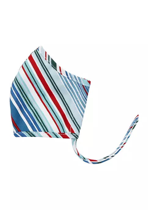 Hot Sale ✨ Brighton® Adult Pacific Stripe Indigo Face Mask ???? 4 Hot Sale ✨ Brighton® Adult Pacific Stripe Indigo Face Mask ???? - Image 3