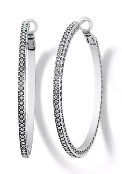 New ⌛ Brighton® Meridian Thin Large Hoop Earrings ????