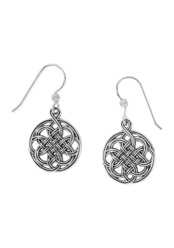 Hot Sale ???? Brighton® Interlok Medallion French Wire Earrings ❤️