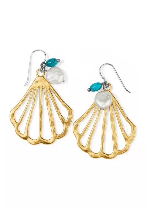 Best deal ❤️ Brighton® Calypso Shell French Wire Earrings ⌛ 3 Best deal ❤️ Brighton® Calypso Shell French Wire Earrings ⌛