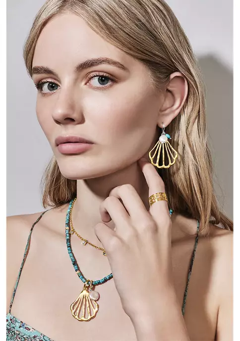 Best deal ❤️ Brighton® Calypso Shell French Wire Earrings ⌛ 4 Best deal ❤️ Brighton® Calypso Shell French Wire Earrings ⌛ - Image 2