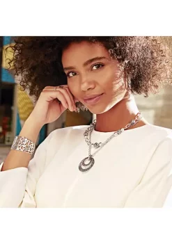 Wholesale ???? Brighton® Pebble Round Reversible Petite Necklace ???? -Brighton shop Belk 990